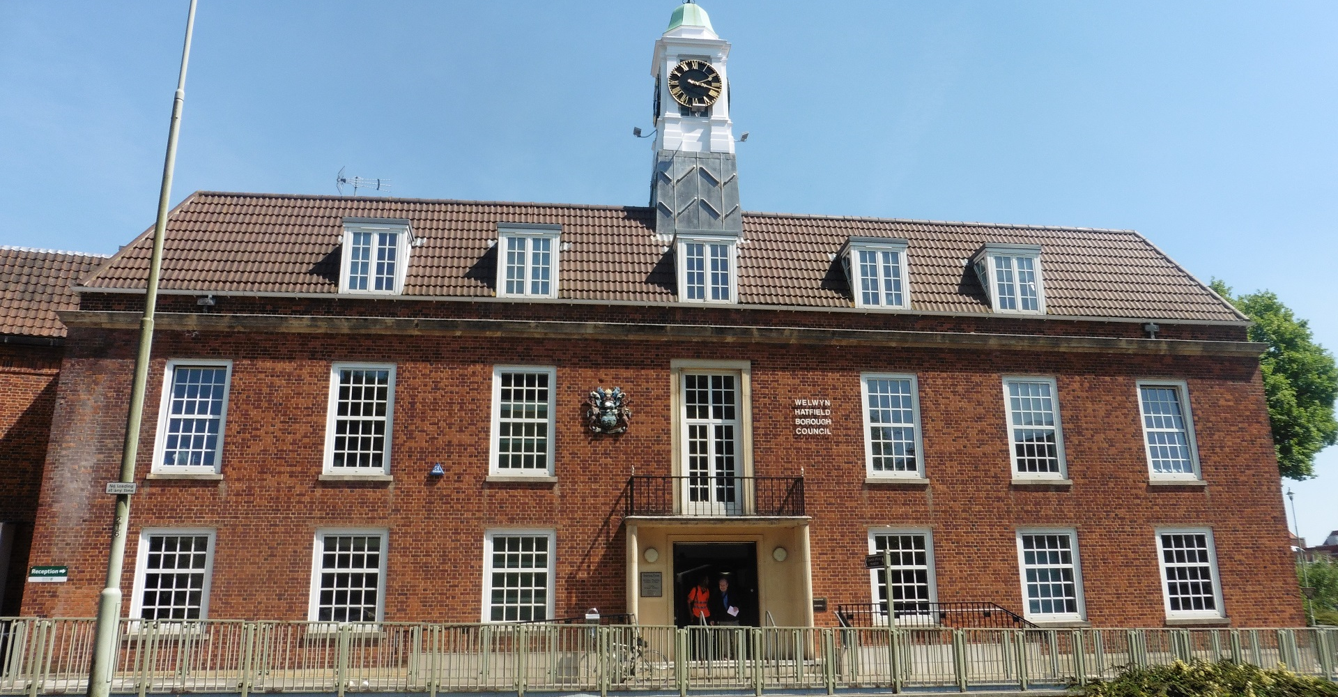 Front of the council office